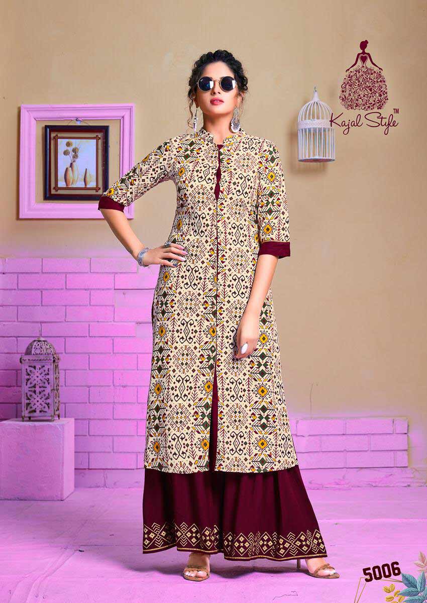F.Season's Vol-5 Kajal Style Rayon Wholesale Kurti F.Season's Vol-5 Kajal Style Rayon Wholesale Kurti